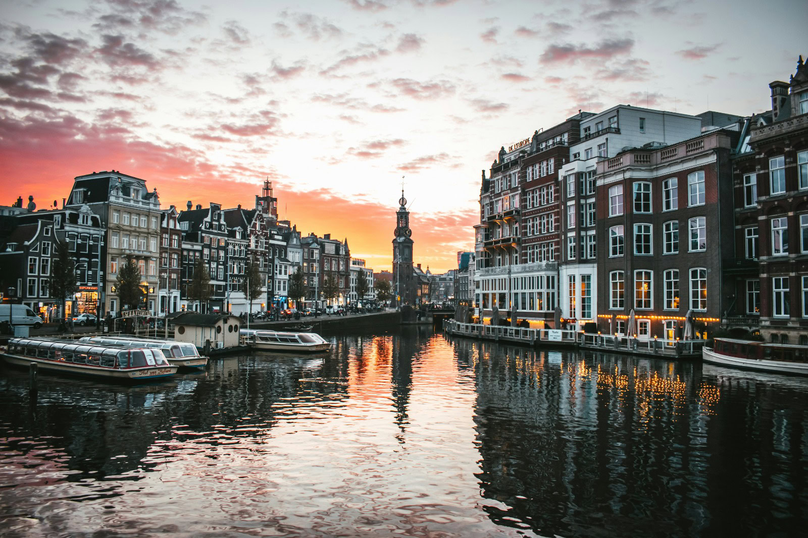 Amsterdam in de Avond